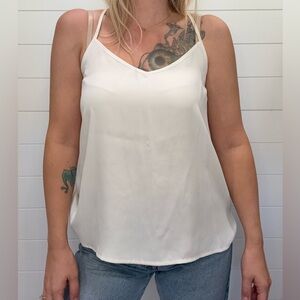 Abercrombie & Fitch White Camisole Top